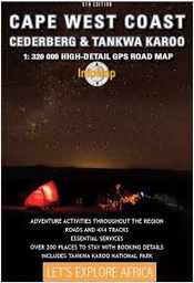 [MAP] Cape West Coast Cederberg &amp; Tankwa Karoo GPS Road Map
